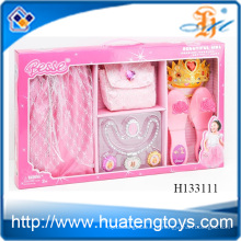 2014 Горячие продажи Мода Красота набор Дети игрушки ювелирные изделия, одеваются набор для девушки H133111
